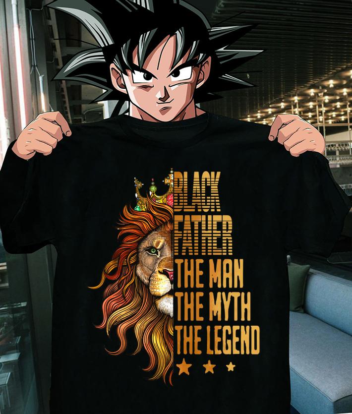 Black Father The Man The Myth The Legend Lion t-shirt shirt