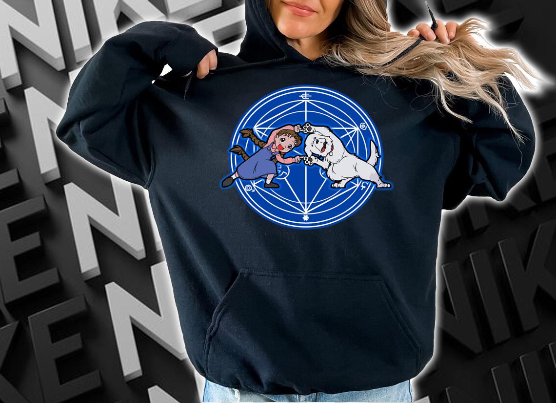 Nina And Dog Funny Fusion t-shirt hoodie