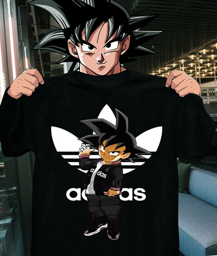 Son Goku adidas t-shirt shirt