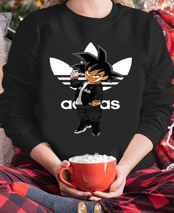 Son Goku adidas t-shirt sweatshirt
