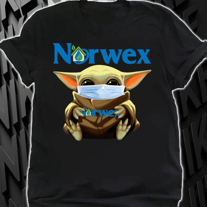 Star Wars Baby Yoda Mask Hug Norwex t-shirt shirt