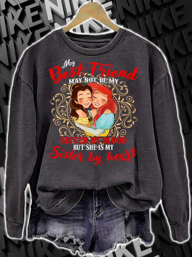 Original Belle And Ariel My Best Friend Sister By Blood Sister By Heart t-shirt sweatshirt