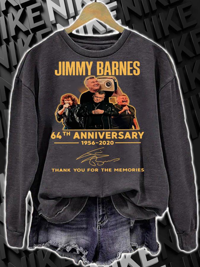 Jimmy Barnes 64Th Anniversary 1956 2020 signature t-shirt sweatshirt