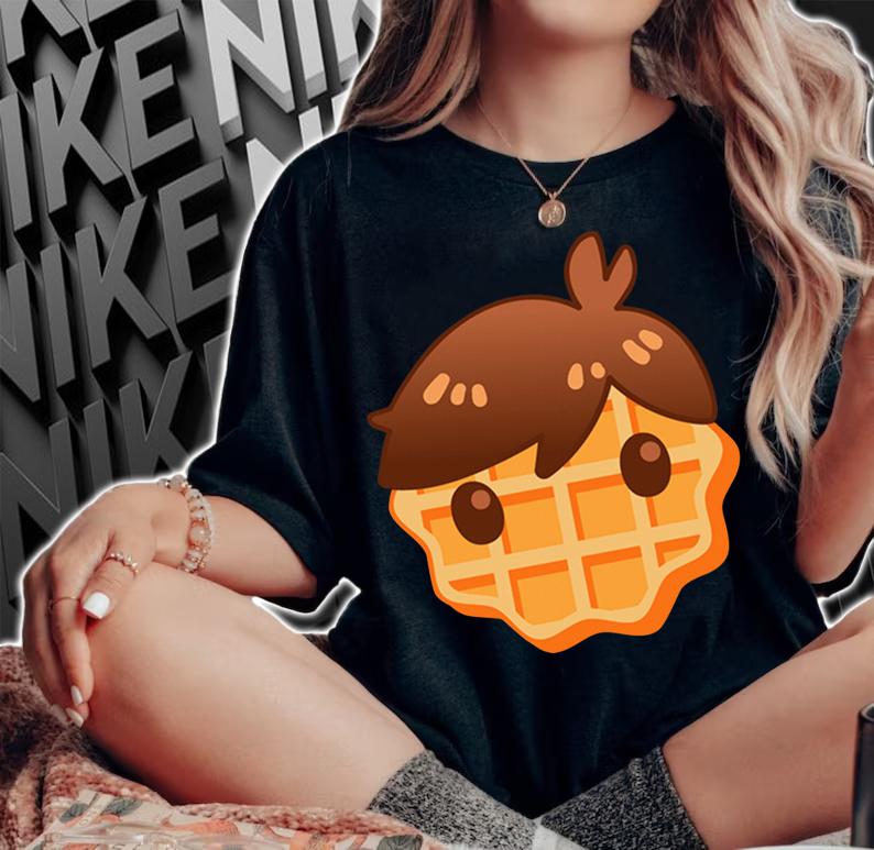 Grian Merch Represent Waffle Head t-shirt woman shirt