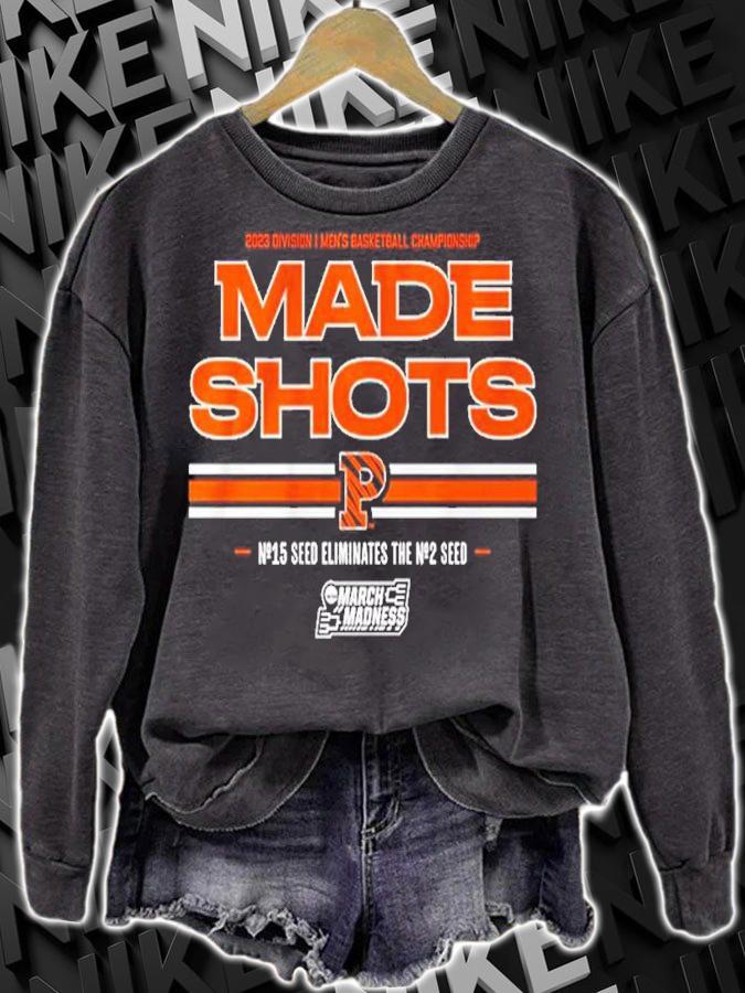 Down Syndrome Princeton Made Shots 2023 Division I Men's Basketball Championship t-shirt sweatshirt