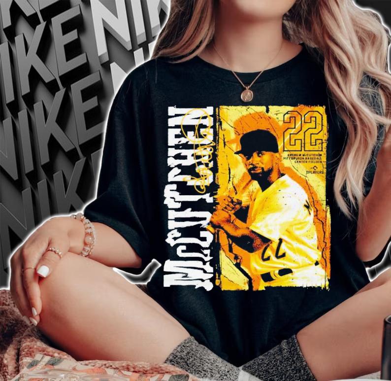 Andrew McCutchen #22 Pittsburgh Grunge signature shirt t-shirt woman shirt