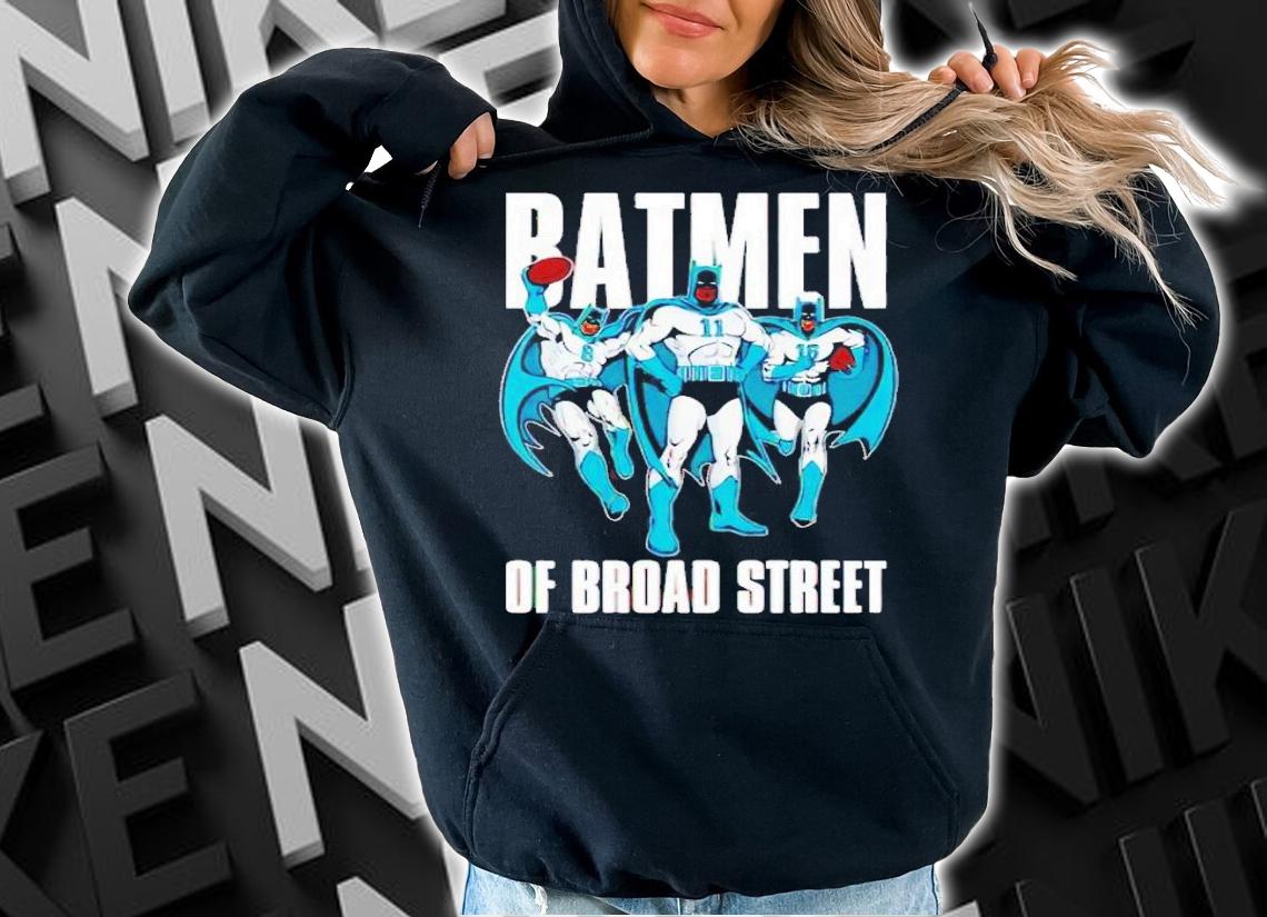 Batmen Of Broad Street Devonta Smith A.j. Brown Quez Watkins Philadelphia Eagle shirt t-shirt hoodie