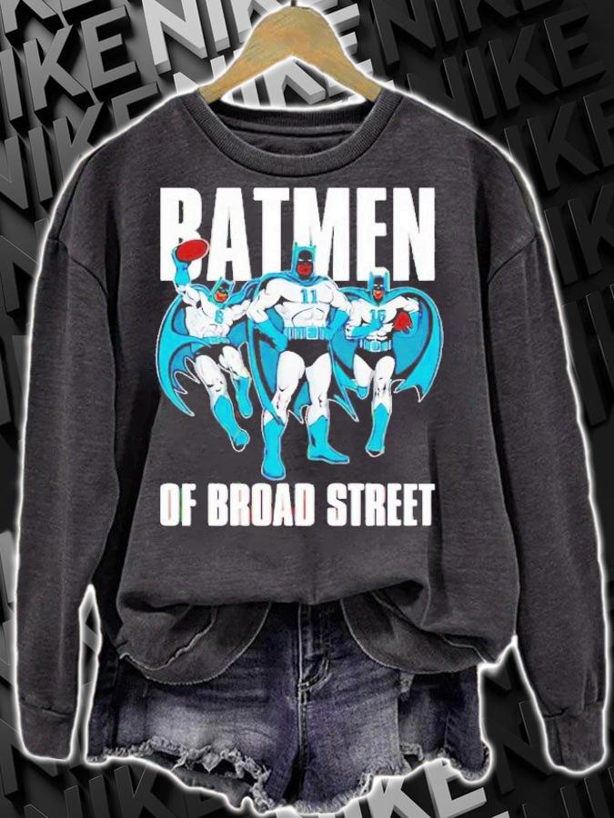 Batmen Of Broad Street Devonta Smith A.j. Brown Quez Watkins Philadelphia Eagle shirt t-shirt sweatshirt