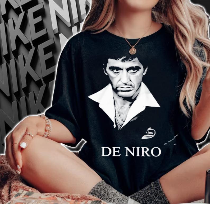 Best Of Al Pacino Scarface Tattoo De Niro Shirt t-shirt woman shirt