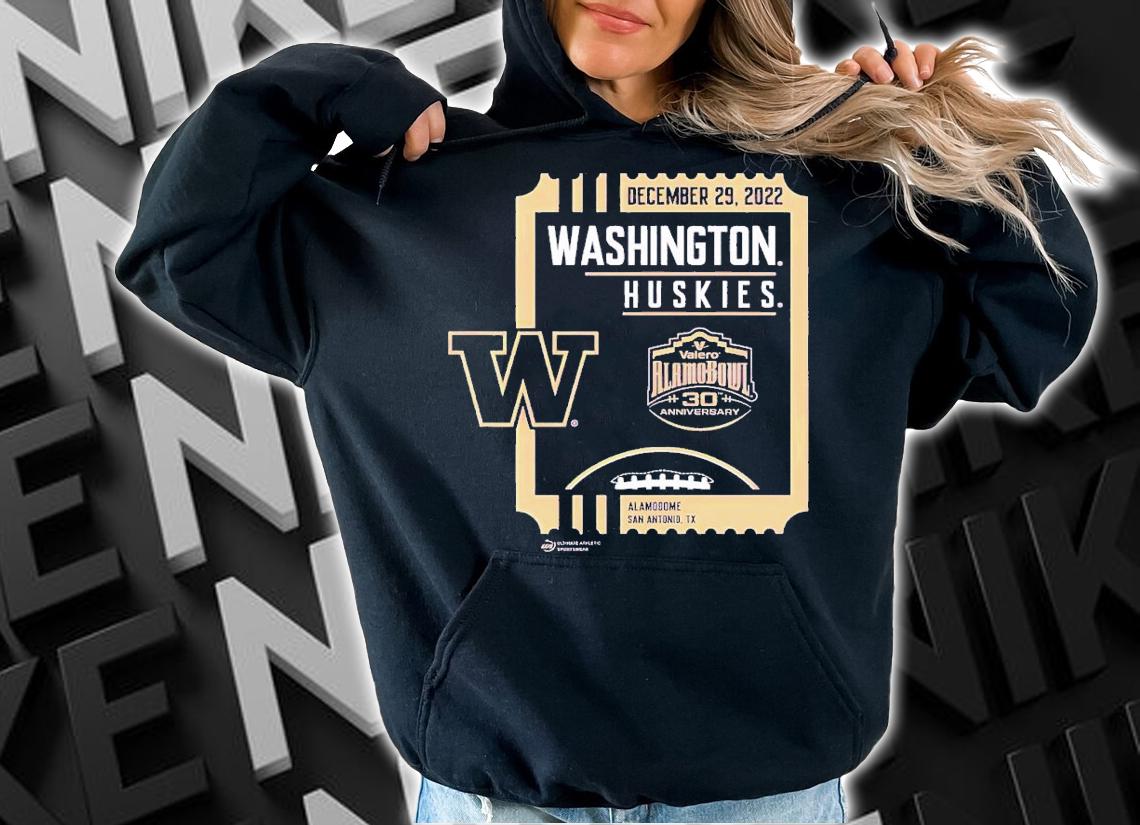 2022 Valero Alamo Bowl Washington Huskies December 29 2022 Alamodome San Antonio shirt t-shirt hoodie