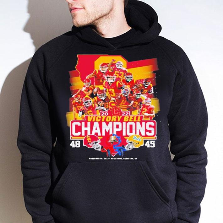 2022 Victory Bell Champions USC Trojans 48 45 UCLA Bruins shirt t-shirt hoodie
