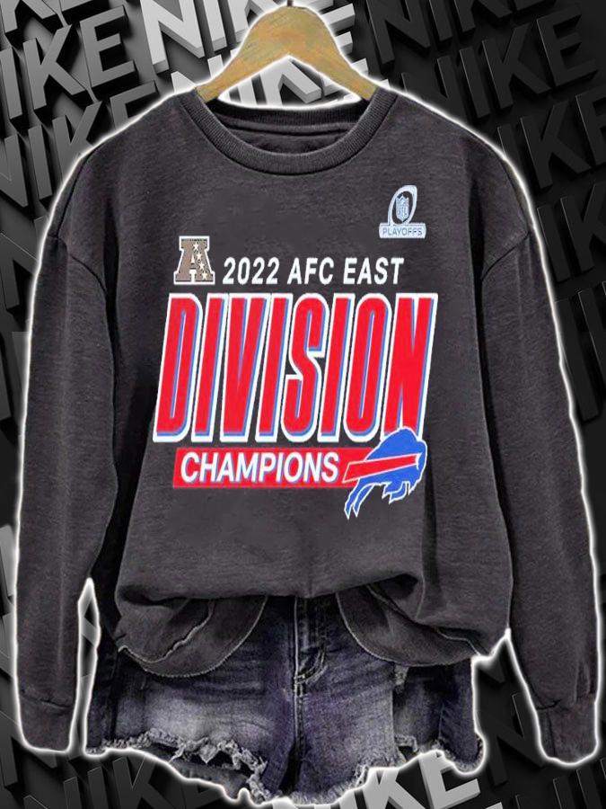 Buffalo Bills NFL 2022 AFC East Division Champions Shirt t-shirt sweatshirt