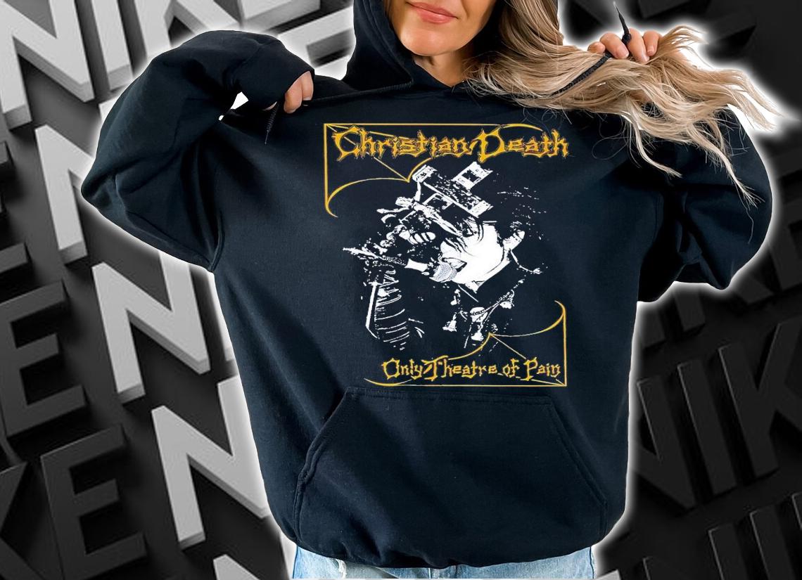 Christian Death Goth shirt t-shirt hoodie