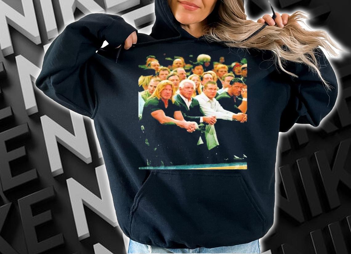 Evolution Sitting Courtside At An Nba Game In 2004 Shirt t-shirt hoodie