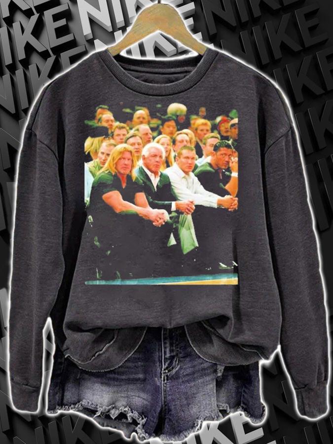 Evolution Sitting Courtside At An Nba Game In 2004 Shirt t-shirt sweatshirt