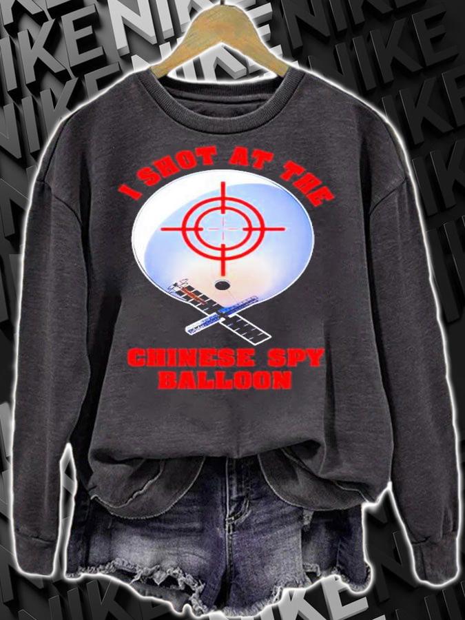 I shot at the Chinese spy balloon shirt t-shirt sweatshirt