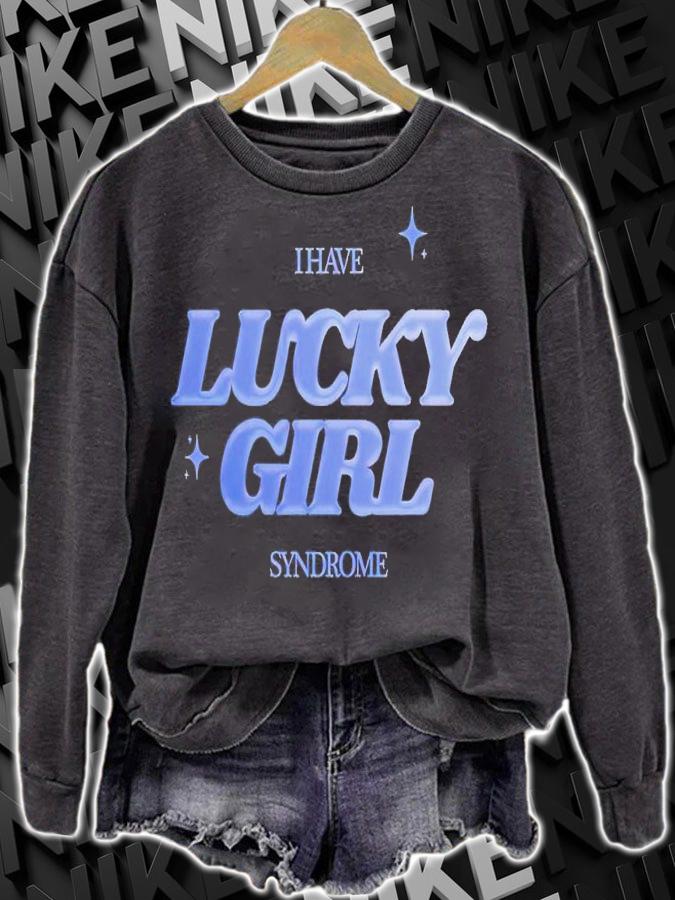 I have Lucky Girl Syndrome 777 Angel Number Manifestation shirt t-shirt sweatshirt