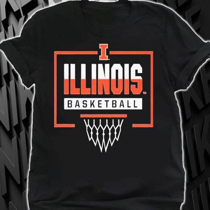 Illinois basketball backboard shirt t-shirt shirt