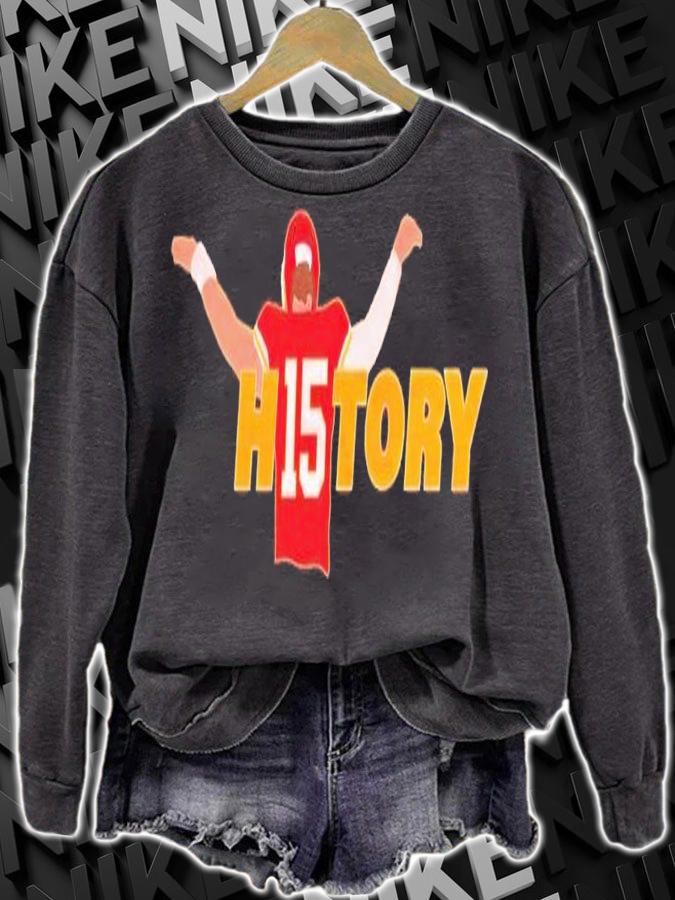 Mahomes believe history shirt t-shirt sweatshirt