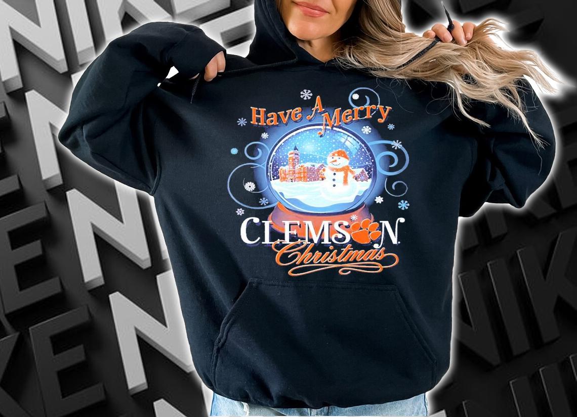 Merry Clemson Christmas shirt t-shirt hoodie
