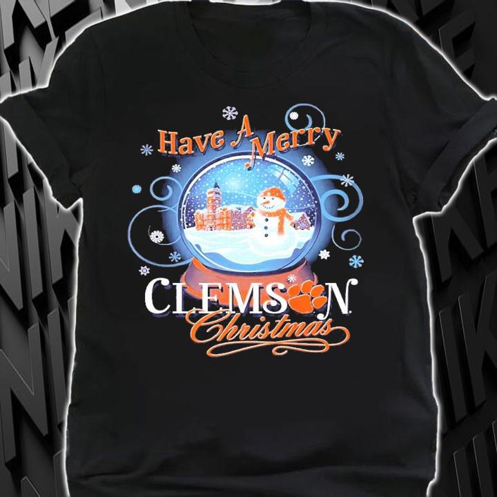Merry Clemson Christmas shirt t-shirt shirt