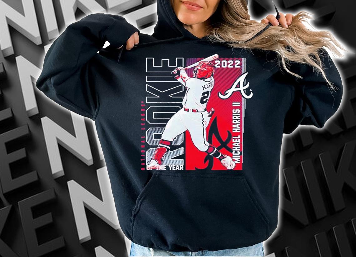Michael Harris II Atlanta Braves 2022 NL Rookie Of The Year Shirt t-shirt hoodie