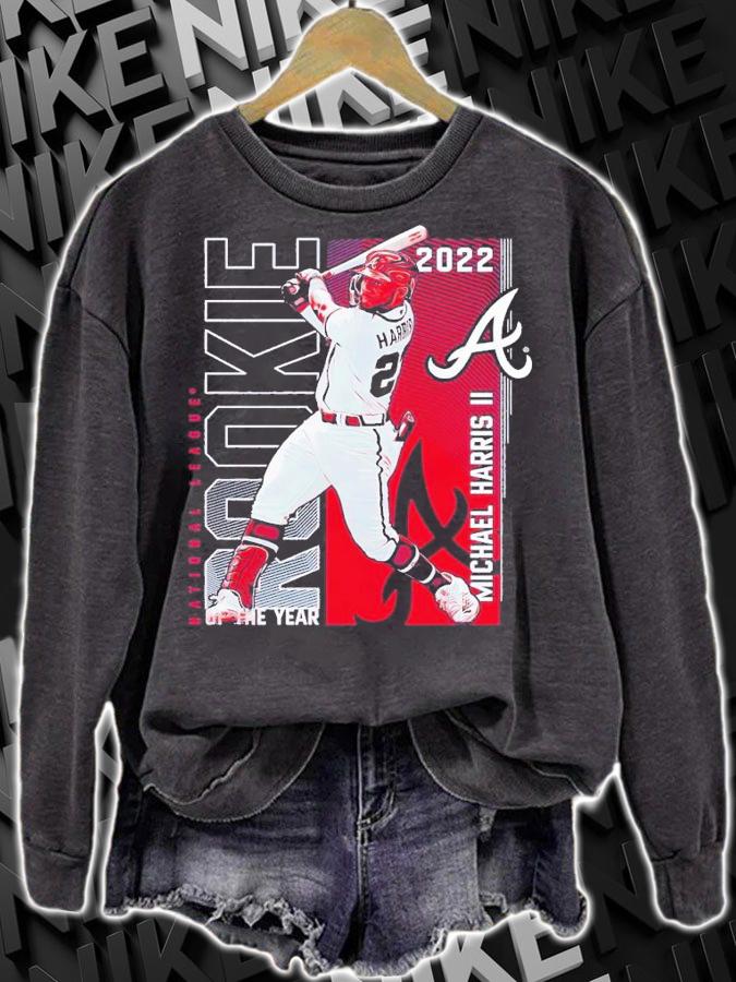 Michael Harris II Atlanta Braves 2022 NL Rookie Of The Year Shirt t-shirt sweatshirt