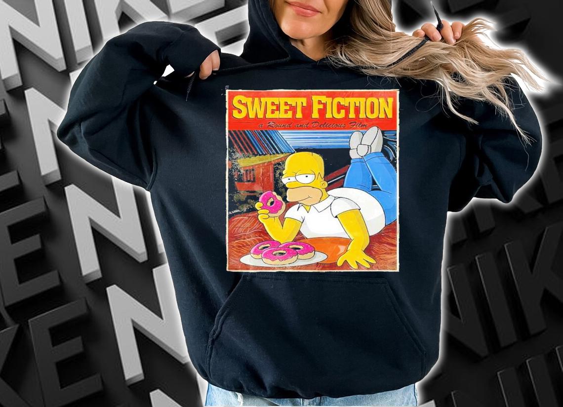 Sweet Fiction a round and delicious film shirt t-shirt