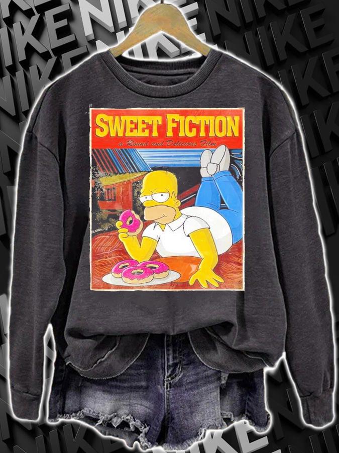 Sweet Fiction a round and delicious film shirt t-shirt