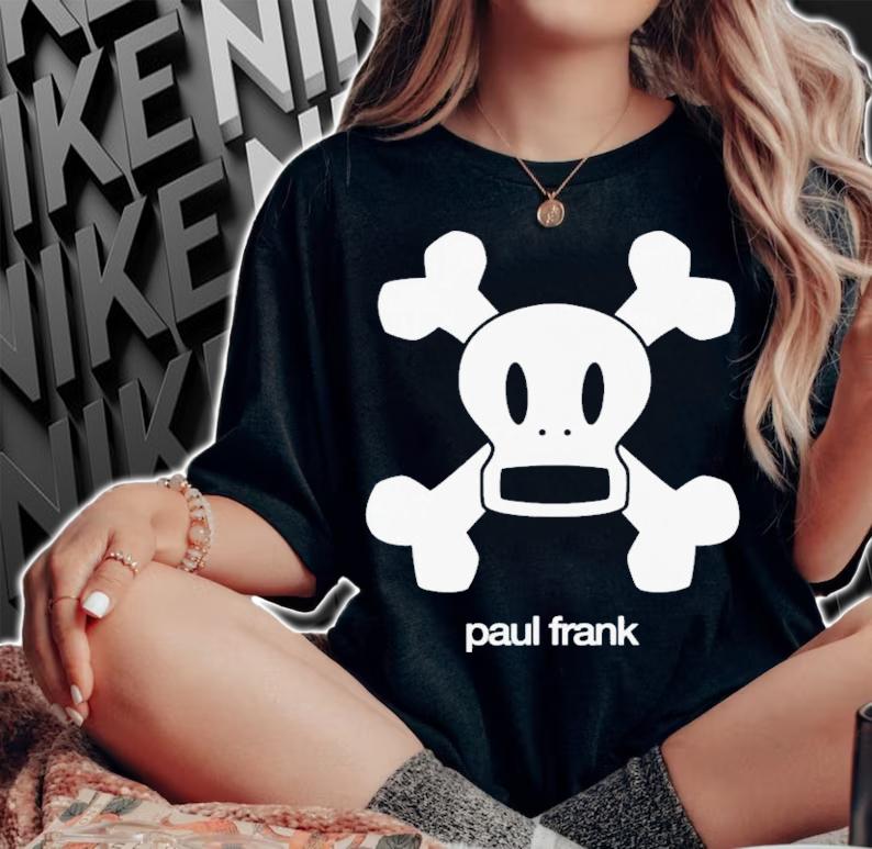Paul Frank Skull And Bone T-Shirt t-shirt woman shirt