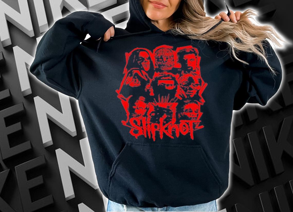 Slipknot We Are Not Your Kind Red Patch Shirt t-shirt hoodie