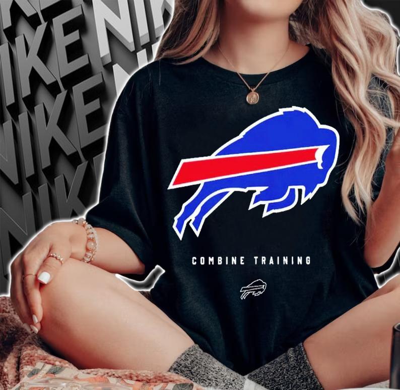 Buffalo Bills New Era Combine Authentic Ball Logo T-Shirt t-shirt