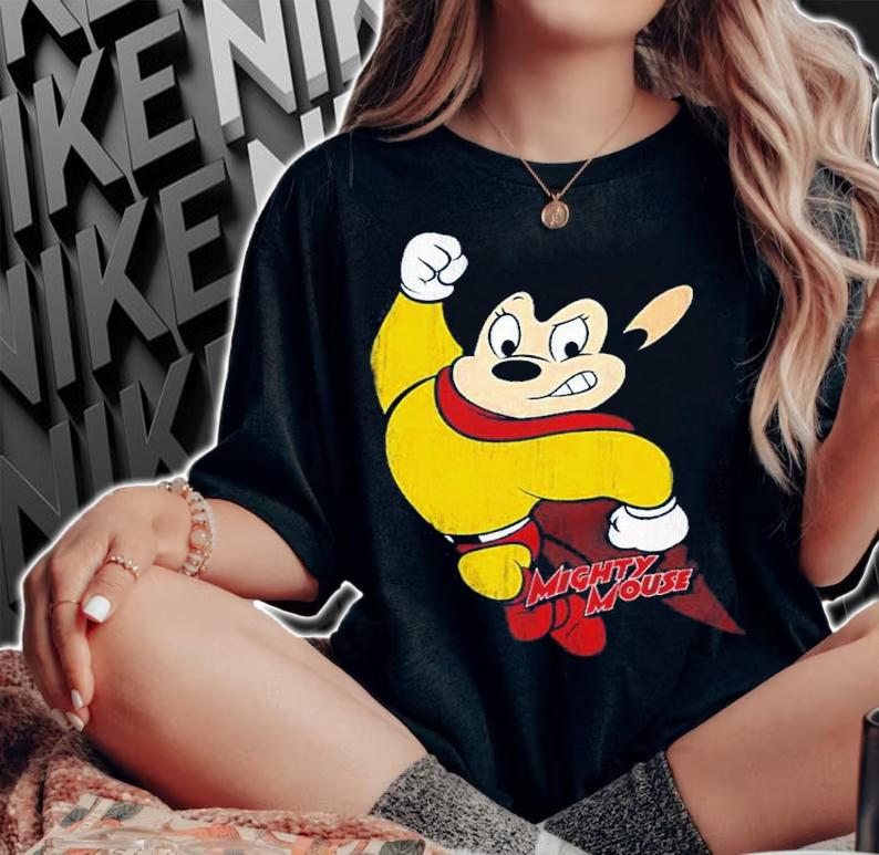 Mighty Mouse Classic Hero shirt t-shirt