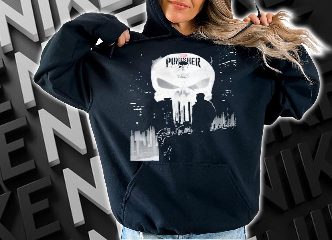 Marvel Studios Punisher Skull New Poster Movie Shirt t-shirt hoodie