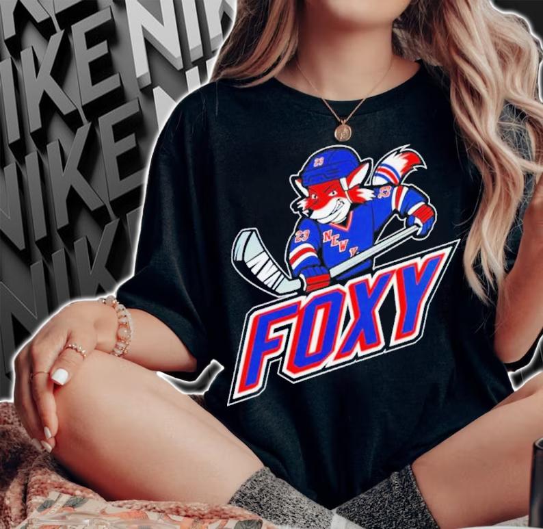 New York Rangers Adam Fox Foxy Shirt t-shirt woman shirt
