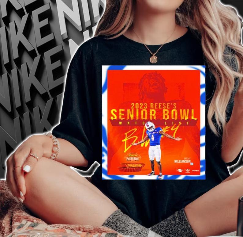 2023 Reese's Senior Bowl Watch List Beejay Williamson Shirt t-shirt woman shirt