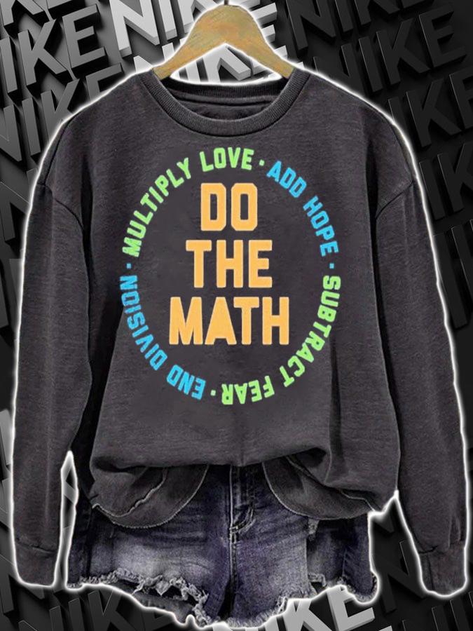 Add Hope Multiply Love Do The Math Shirt t-shirt