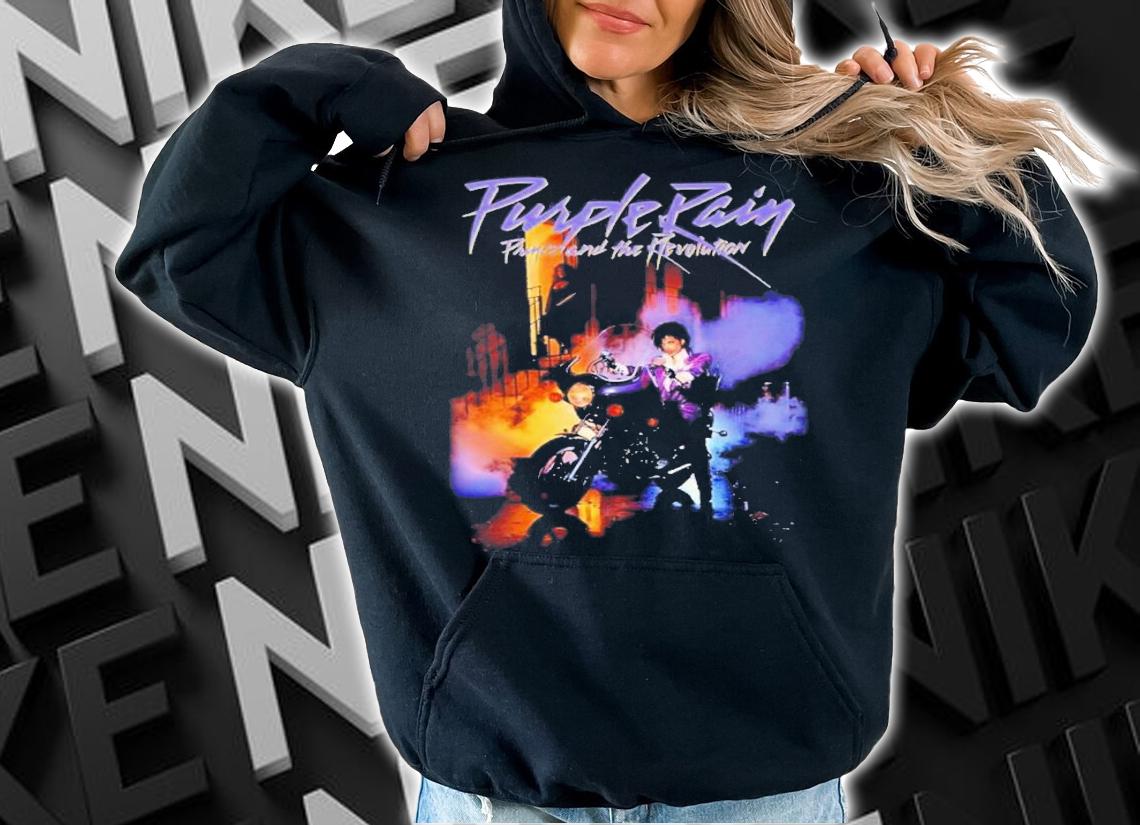 Album Purple Rain Prince 1984 Retro T-Shirt t-shirt hoodie