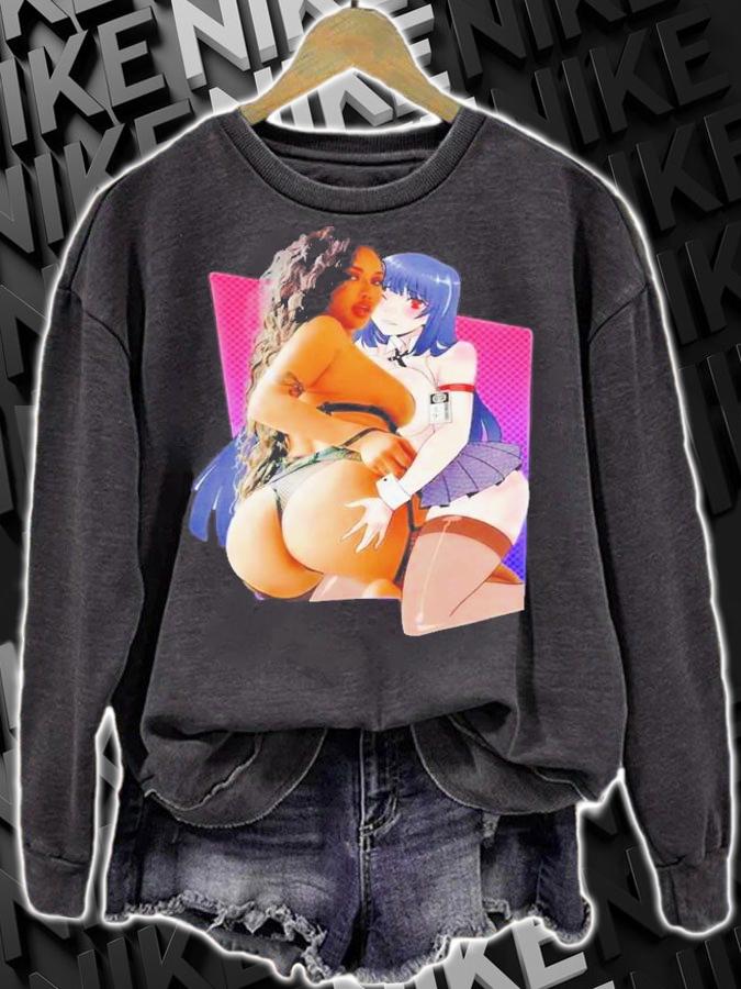 Annjelife Yumeko X Ashley Black T-Shirt t-shirt sweatshirt