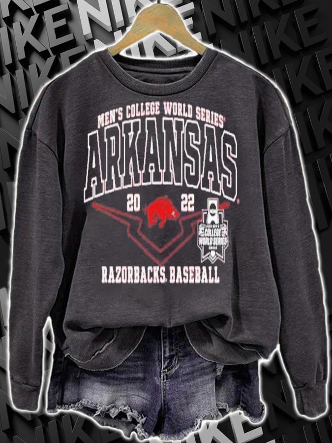 Arkansas Razorbacks 2022 Baseball CWS Single Team Shirt t-shirt sweatshirt