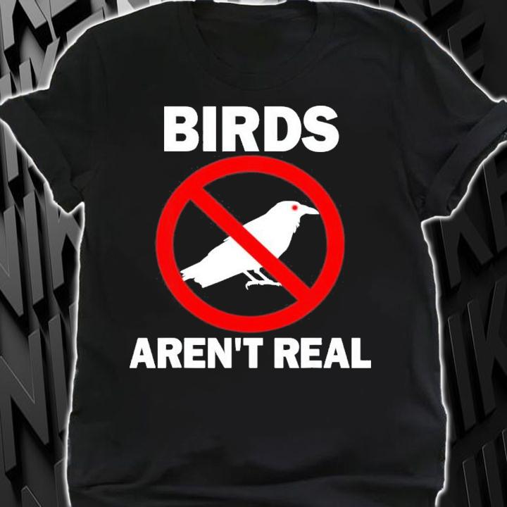 Birds Aren't Real Conspiracy Theory No Birds Aren't Real T-Shirt t-shirt