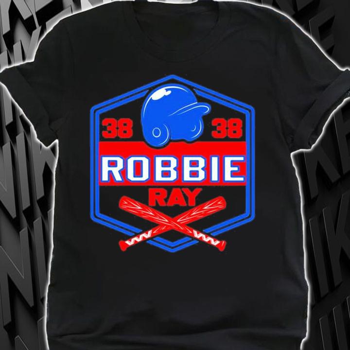 Blue Helmet Robbie Ray 38 Baseball Logo Shirt t-shirt