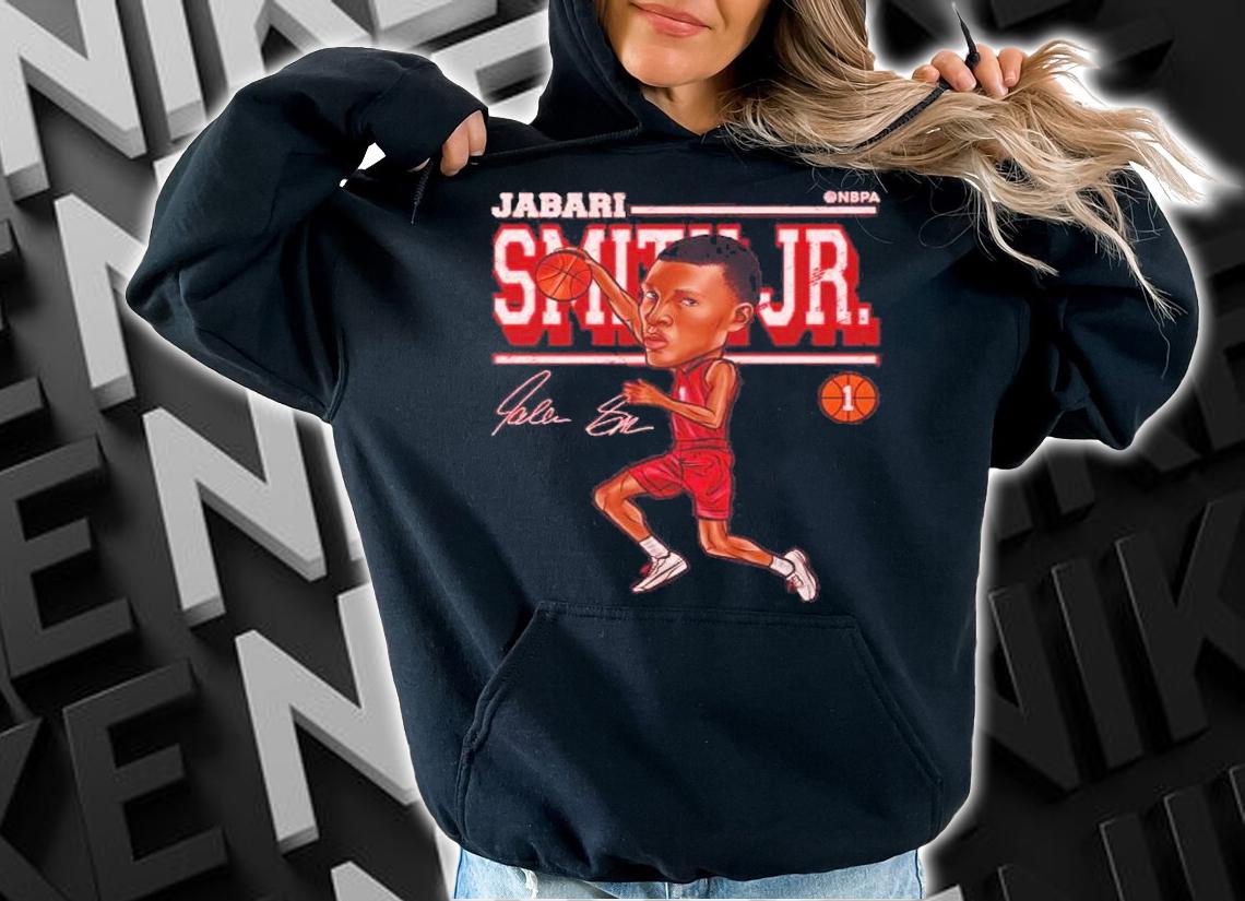 Jabari Smith Jr. Houston Cartoon Basketball Signature Shirt t-shirt