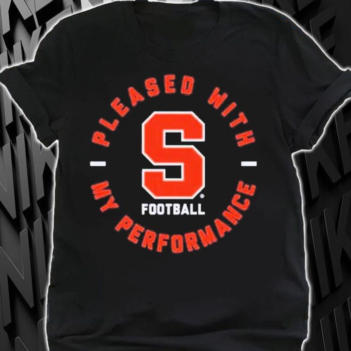 Sean Tucker Syracuse Football Pleased Circle Shirt t-shirt