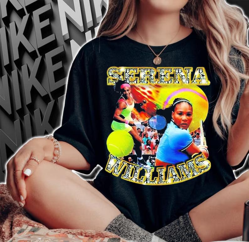 Serena Williams Queen Of Tennis T-Shirt t-shirt woman shirt