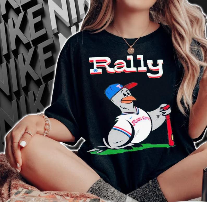 Texas Rangers Bird Rally shirt t-shirt woman shirt