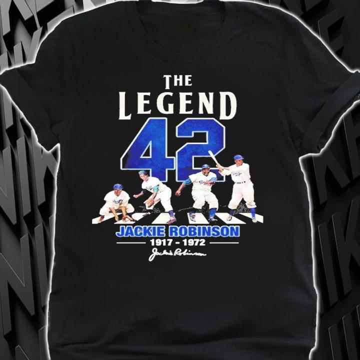 The Legend Jackie Robinson 1917 1972 signature shirt t-shirt