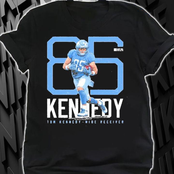 Tom Kennedy Detroit Bold Number Football Shirt t-shirt
