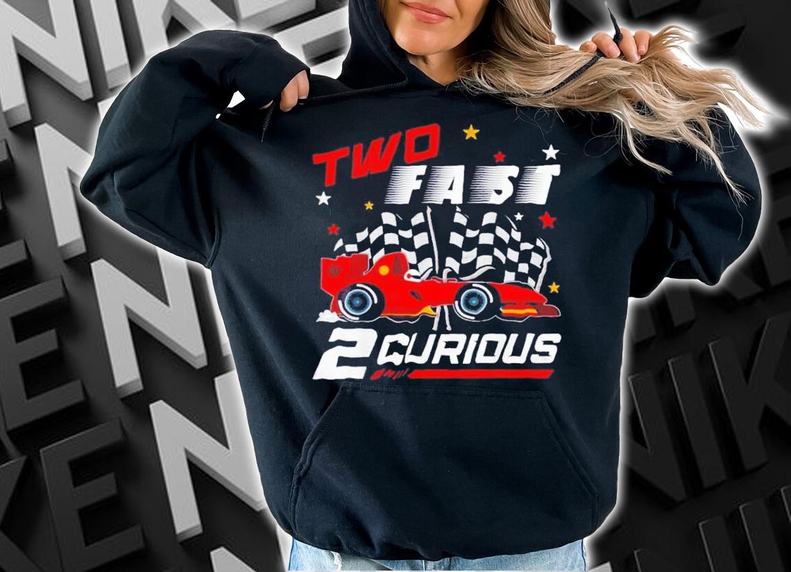 Two Fast 2 Curious Birthday Decorations 2nd Bday 2020 shirt t-shirt