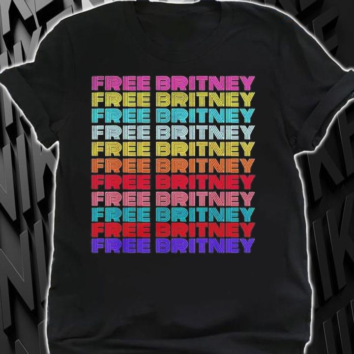 Free Brittney Griner Retro Rainbow Vintage Shirt t-shirt